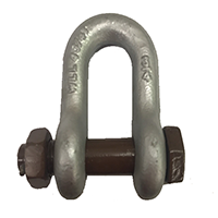 bolt type chain shackle 